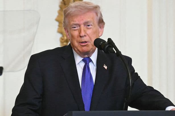 Donald Trump boasts about $400m ballroom after paying tribute to US soldiers killed in Iran