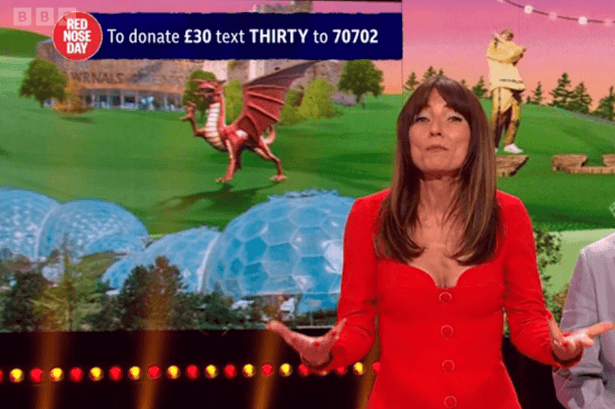 BBC Comic Relief host says 'don't do it' as Davina McCall issues stern warning 