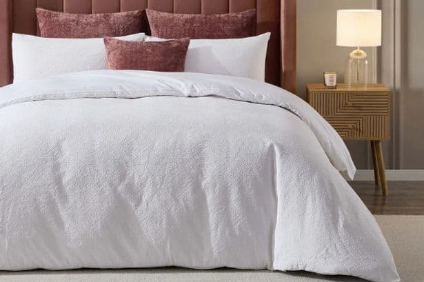 Bedrooms get a 'boutique hotel' look from discounted Dusk bedding