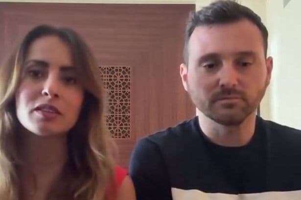 British couple's honeymoon horror as Dubai hotel hit by missile strike