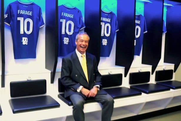 Ipswich chairman issues grovelling apology after Nigel Farage visit sparks fan backlash