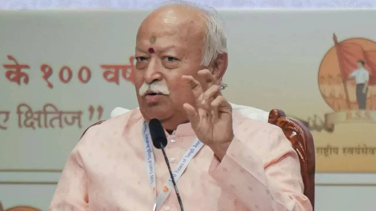 'Still 1.25 crore Hindus in Bangladesh': RSS chief Mohan Bhagwat issues unity call