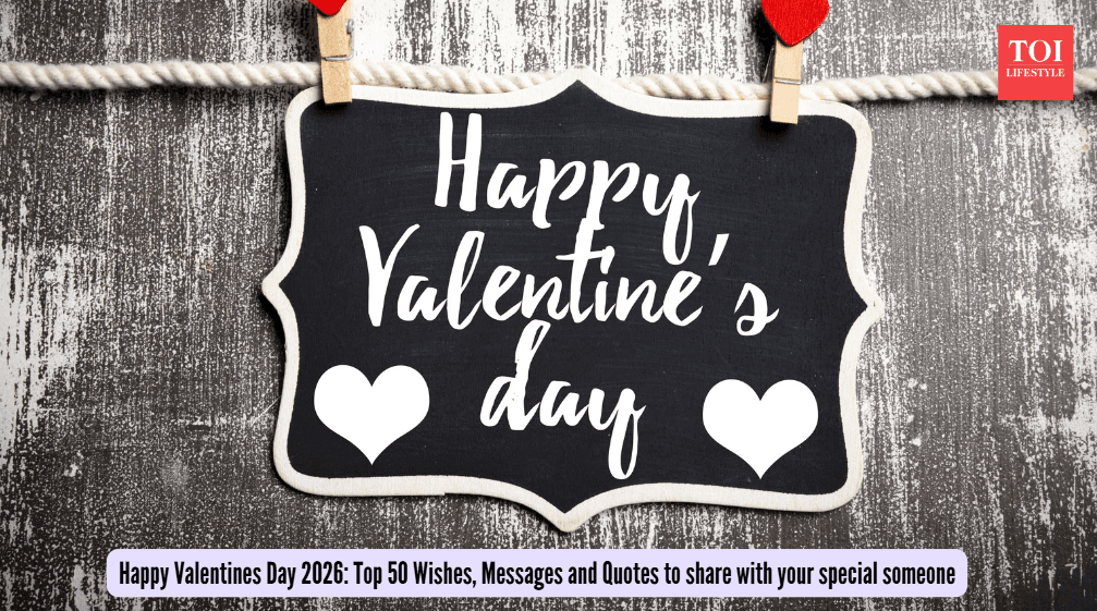 Happy Valentine’s Day 2026: Wishes, messages, images, status and captions