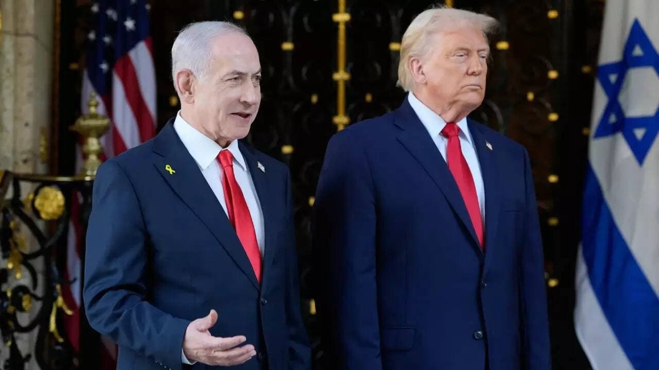 US-Israel meeting: Trump backs Iran talks, warns Tehran citing 'Midnight Hammer'