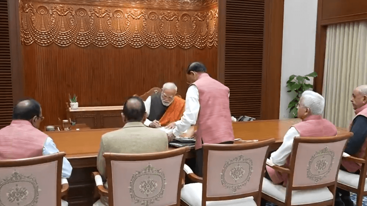 Lakhpati Didis, farmers &amp; start-ups: Details of first files signed by PM Modi at new office