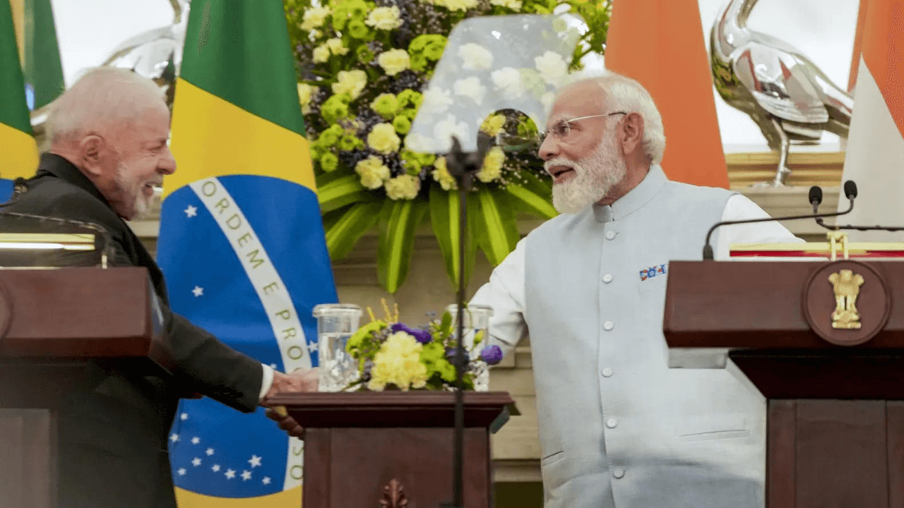  PM Modi, Brazil President Lula sign rare earths deal; aim for trade beyond $20 bn
