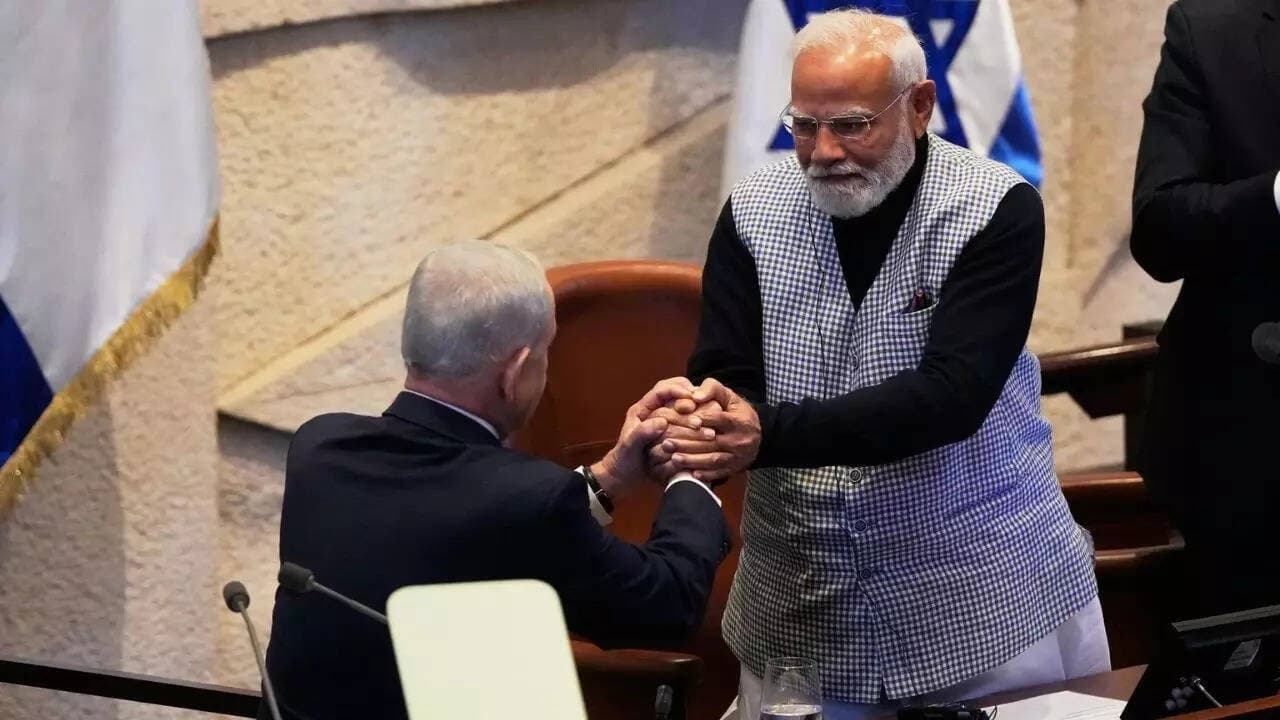 'We feel your pain': PM Modi condemns 'barbaric' Hamas attack in historic Knesset speech