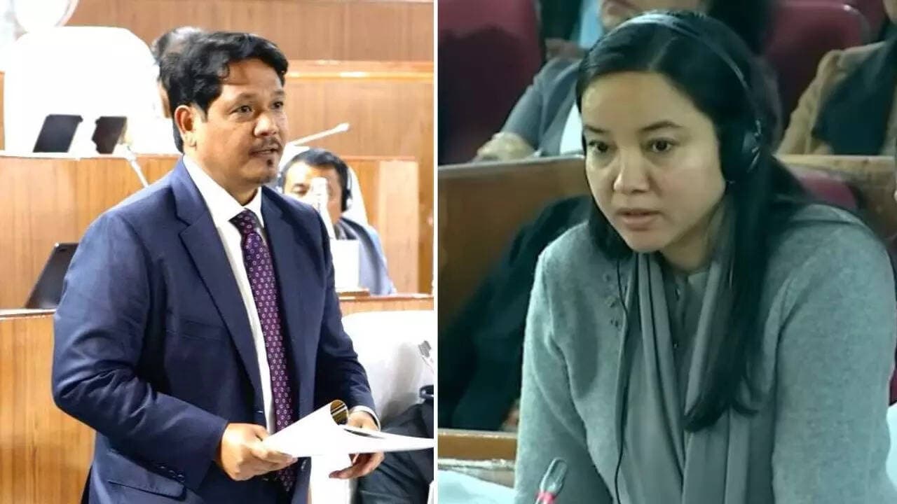 Sangma vs Sangma: Watch Meghalaya CM and MLA wife's light-hearted debate in assembly
