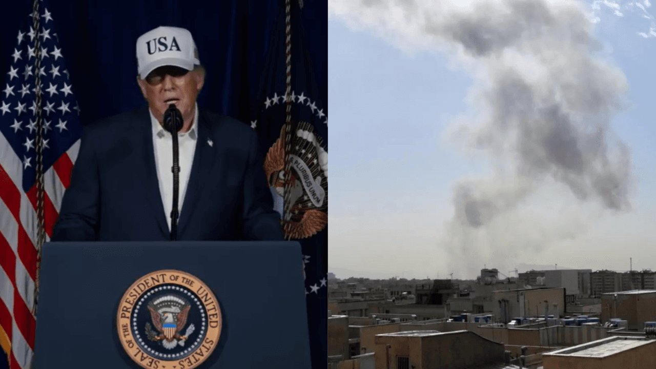 'They just wanted to practice evil': After attack, Trump says Iran can never have nuclear weapon