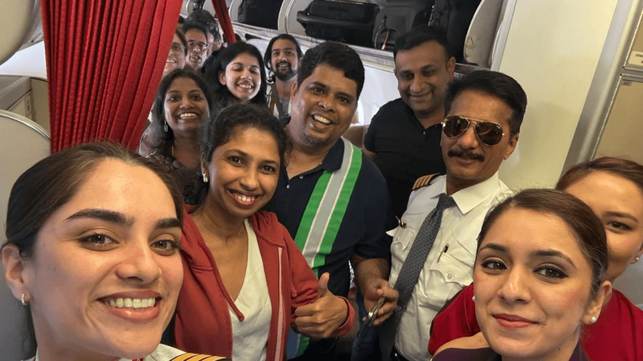 'No better feeling': 149 Indians fly home from Dubai on Air India