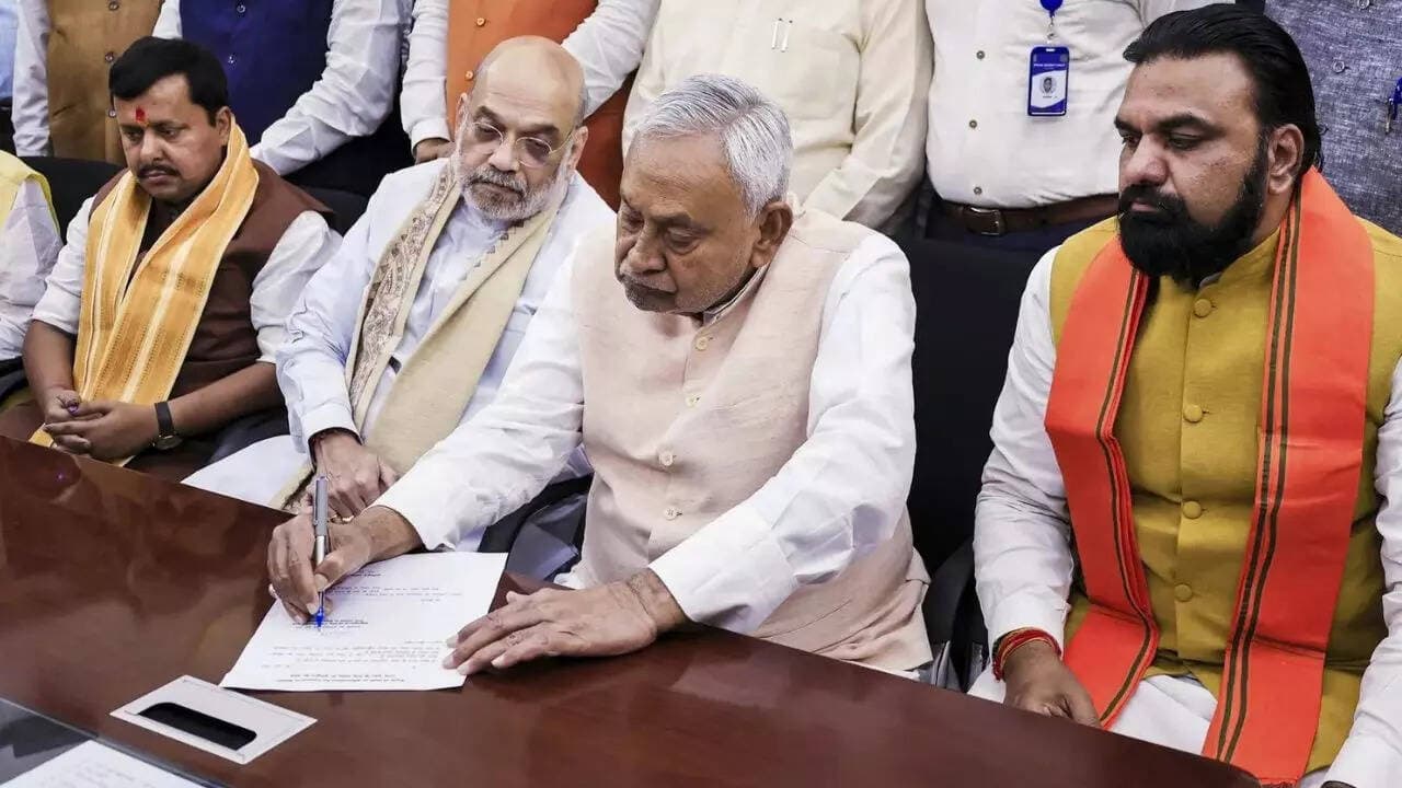 'Always wished to be in both Houses': Nitish Kumar files Rajya Sabha papers