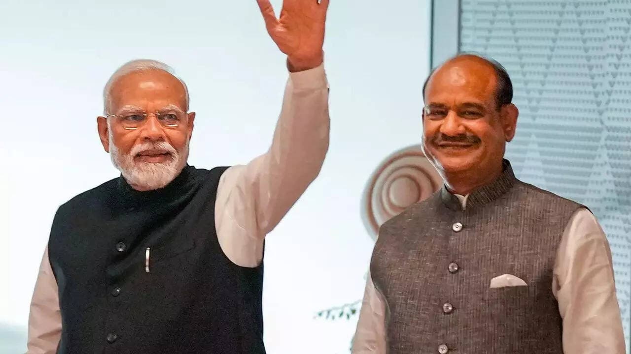'He handles unruly MPs from big families well': PM Modi lauds LS Speaker Om Birla