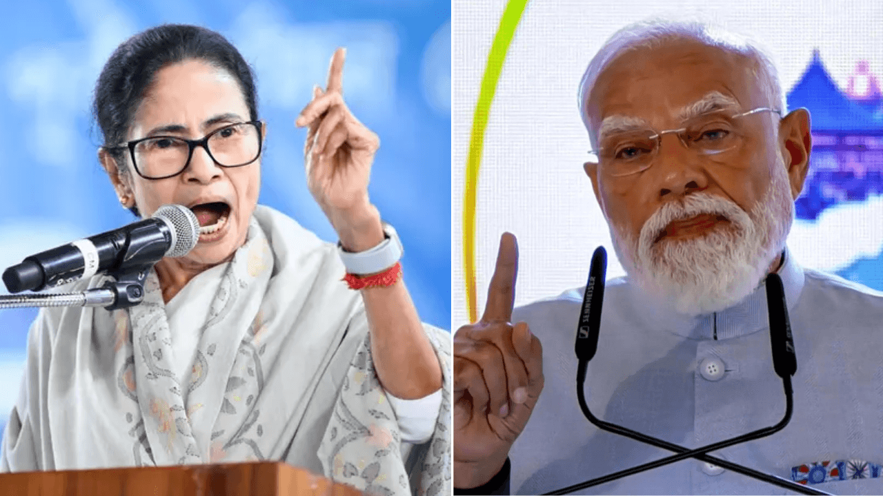 'Arrogance of power will soon be shattered': PM Modi attacks Mamata over Murmu's event row