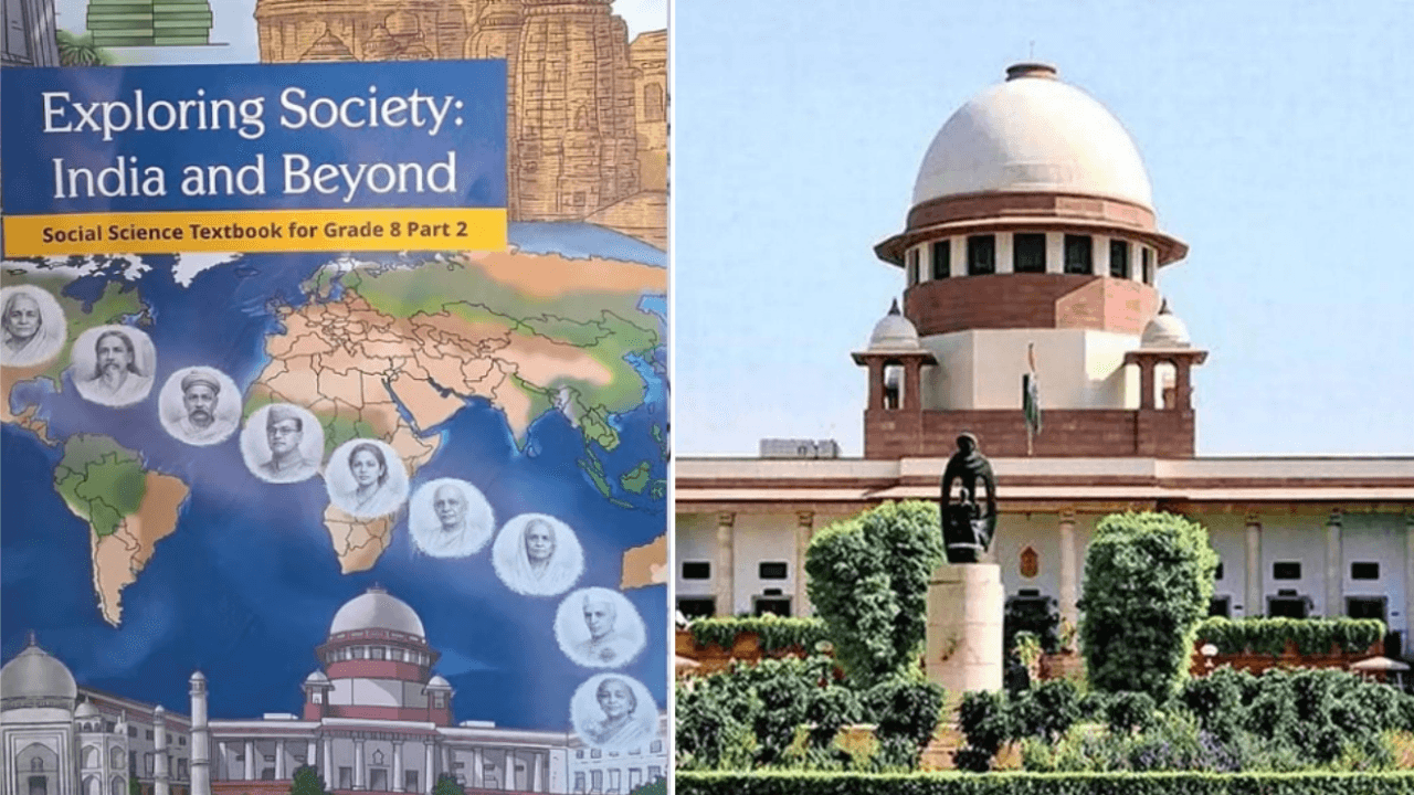 NCERT chapter row: SC asks to disassociate professors from work paid by public funds