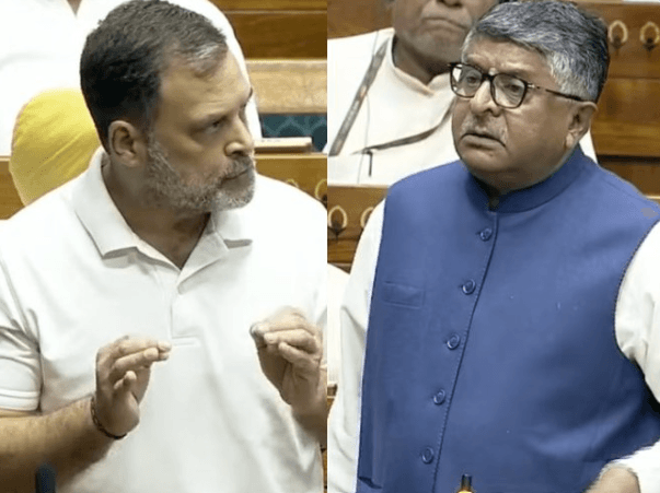Fiery showdown: Rahul Gandhi vs Ravi Shankar Prasad in Lok Sabha over motion to remove Speaker