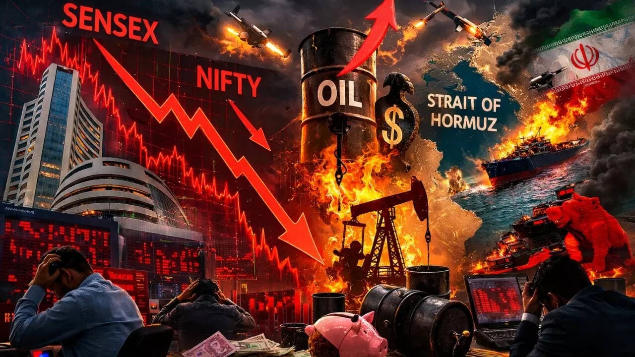 Crude shock! Investors lose Rs 34L cr since start of US-Iran war; where is your money safe?