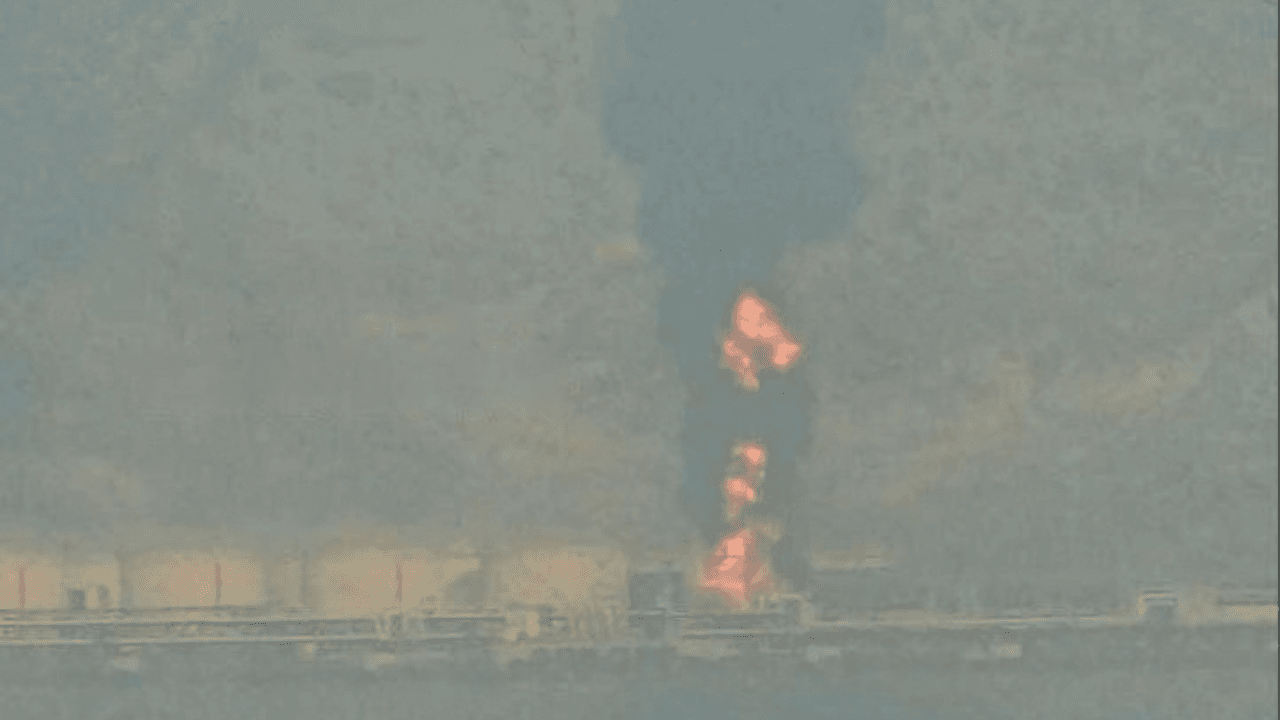 Huge fire after Iran targets one of world’s largest oil storage hubs in UAE — watch