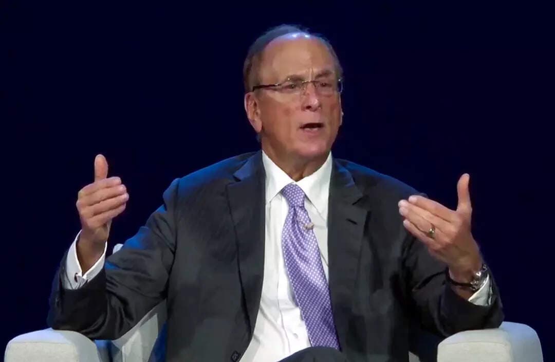 BlackRock CEO Larry Fink says AI is leading to a crisis and it is not mass layoffs