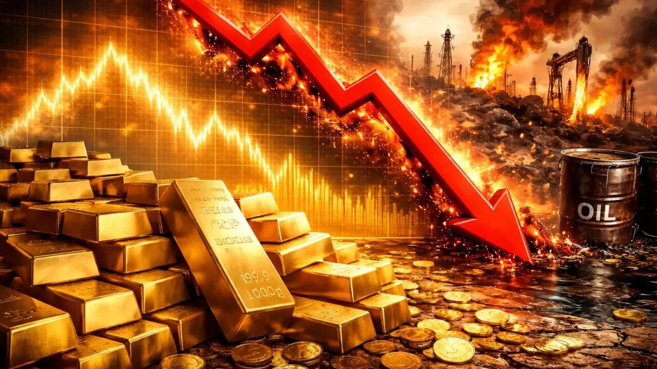 Gold prices crash! US-Iran war wipes out $9tn yellow metal market cap - is it losing its shine?
