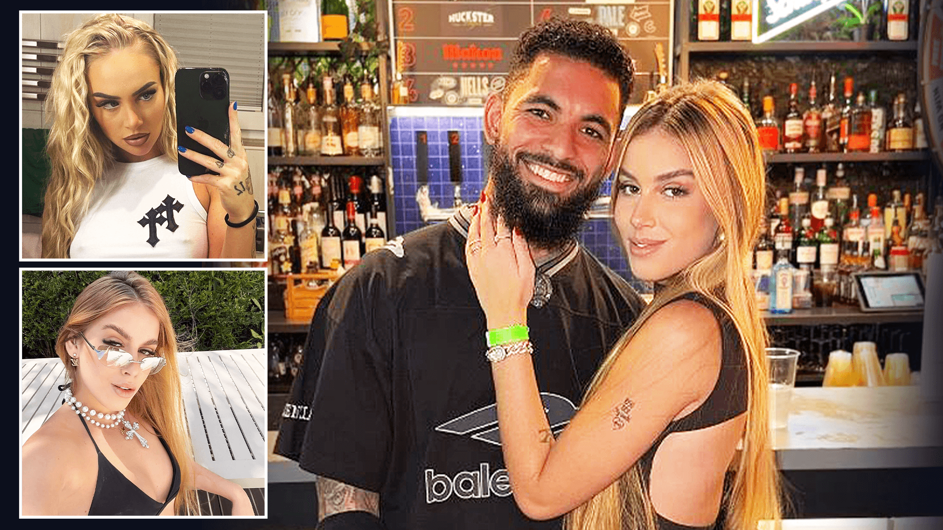 Aston Villa star Douglas Luiz moves on from Alisha Lehmann as he goes public with Arsenal legend’s 19-year-old daughter