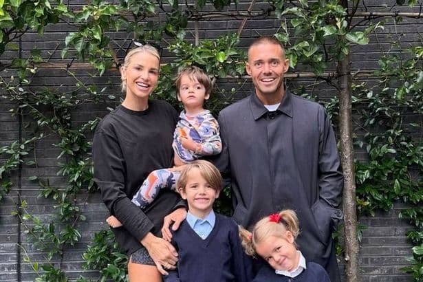 Vogue Williams rushes son, 3, to hospital as he flashes brave smile