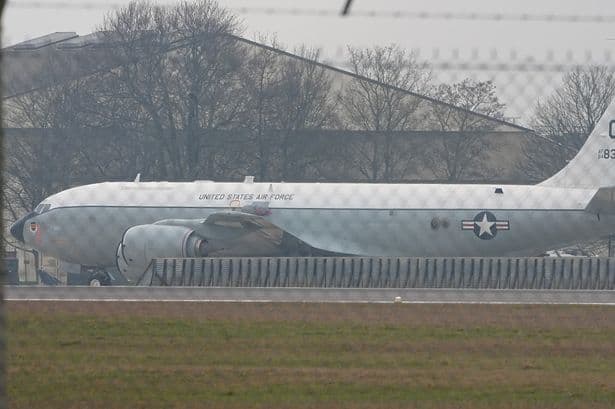 US 'nuke sniffer' makes emergency landing at UK airbase
