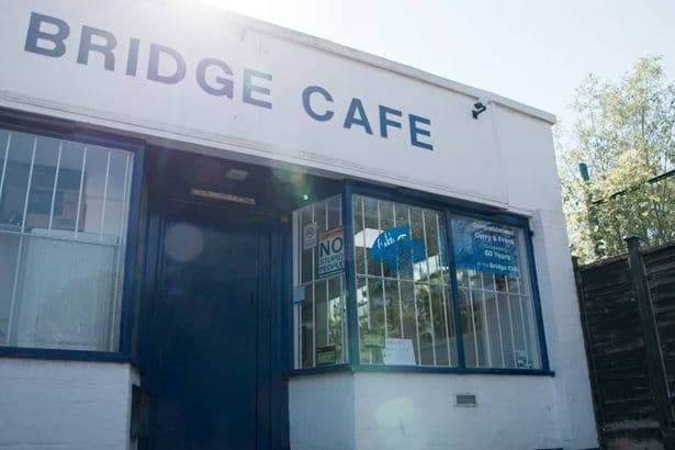 Where is The Bridge Cafe in The Apprentice?