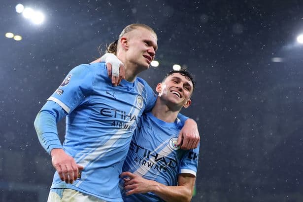 Man City pile pressure on Arsenal with Fulham cruise as Erling Haaland scores again