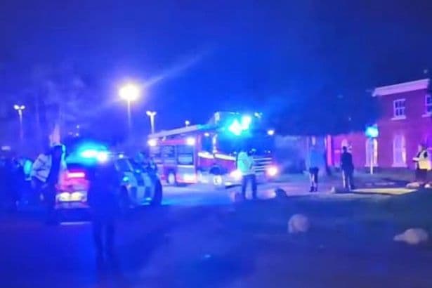 Guests evacuated as firefighters tackle major blaze at hotel