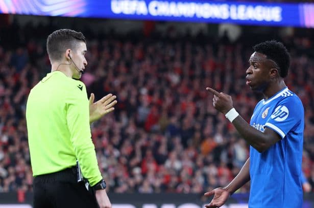 Vinicius Jr alleges racist abuse as Benfica vs Real Madrid suspended