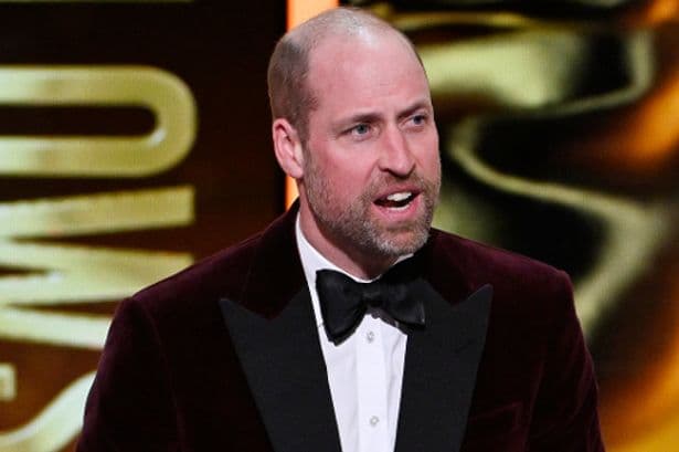 Prince William delivers emotional BAFTA speech after 'not calm' comment