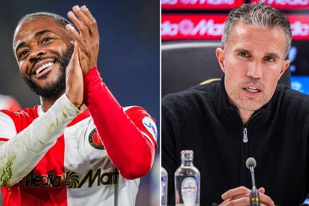 Robin van Persie launches Raheem Sterling rant after debut criticism - 'Don't understand'