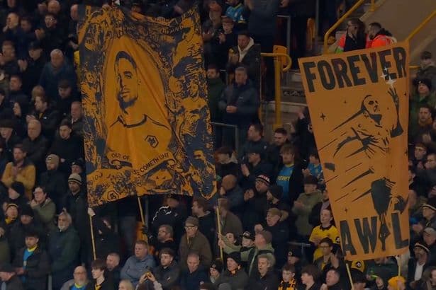 Wolves remember Diogo Jota with unique tribute as Liverpool fans unite to honour striker
