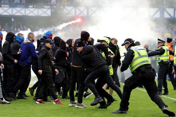 Pitch fights, mocking disaster victims - how shameful Celtic and Rangers violence unfolded