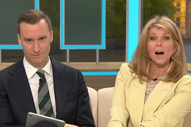 GMB's Kate Garraway says 'take over' as she issues apology to co-star live on air