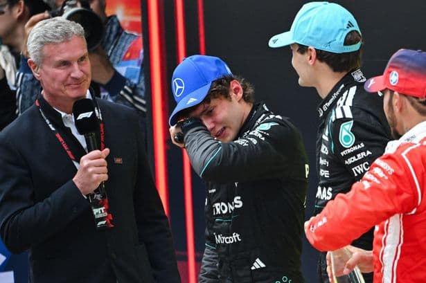 Kimi Antonelli left in tears after 'dream' first F1 grand prix win to end 20-year wait