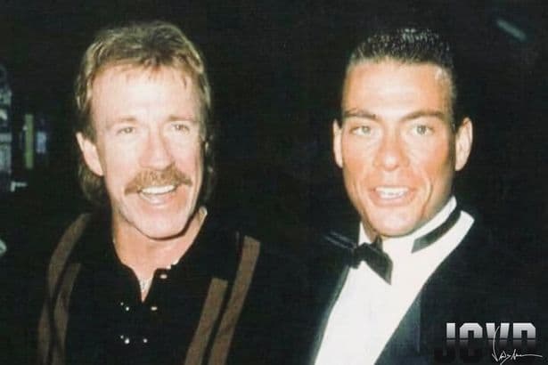Jean-Claude Van Damme 'slept in car outside Chuck Norris' house' as he pays tribute