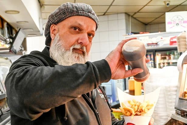 Brit chip shop owner blames Donald Trump for his price rises in scathing tirade