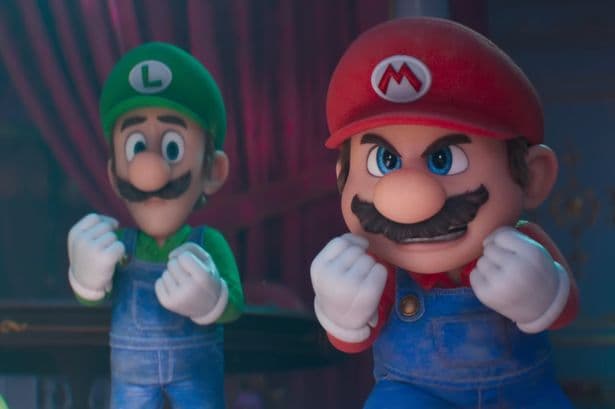 How many post-credits scenes does the Super Mario Galaxy movie have?