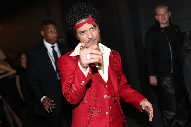 Bruno Mars tour reported setlist 'detailed' ahead of UK Wembley dates