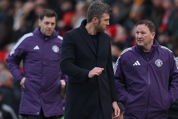 Michael Carrick's coaches boost his Man Utd job chances as unseen work revealed