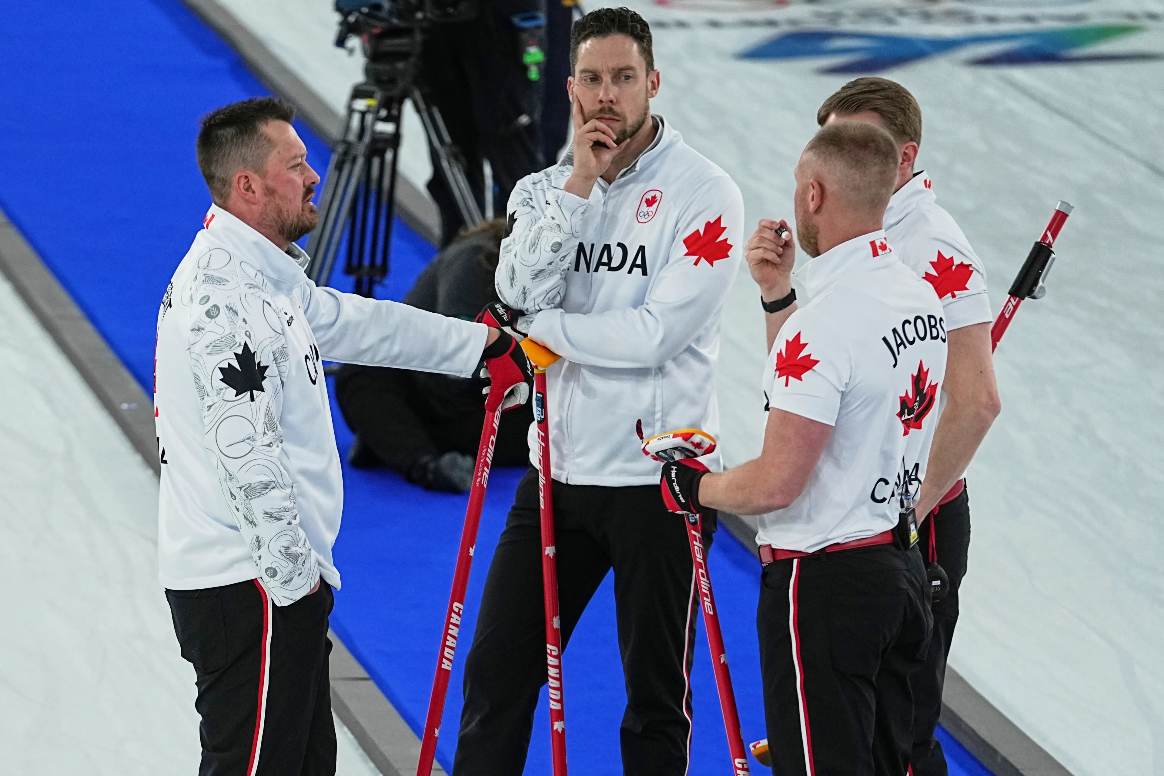 Fresh curling cheating row as Canada accused of rule breach AGAIN by new team after Sweden bust-up at Winter Olympics