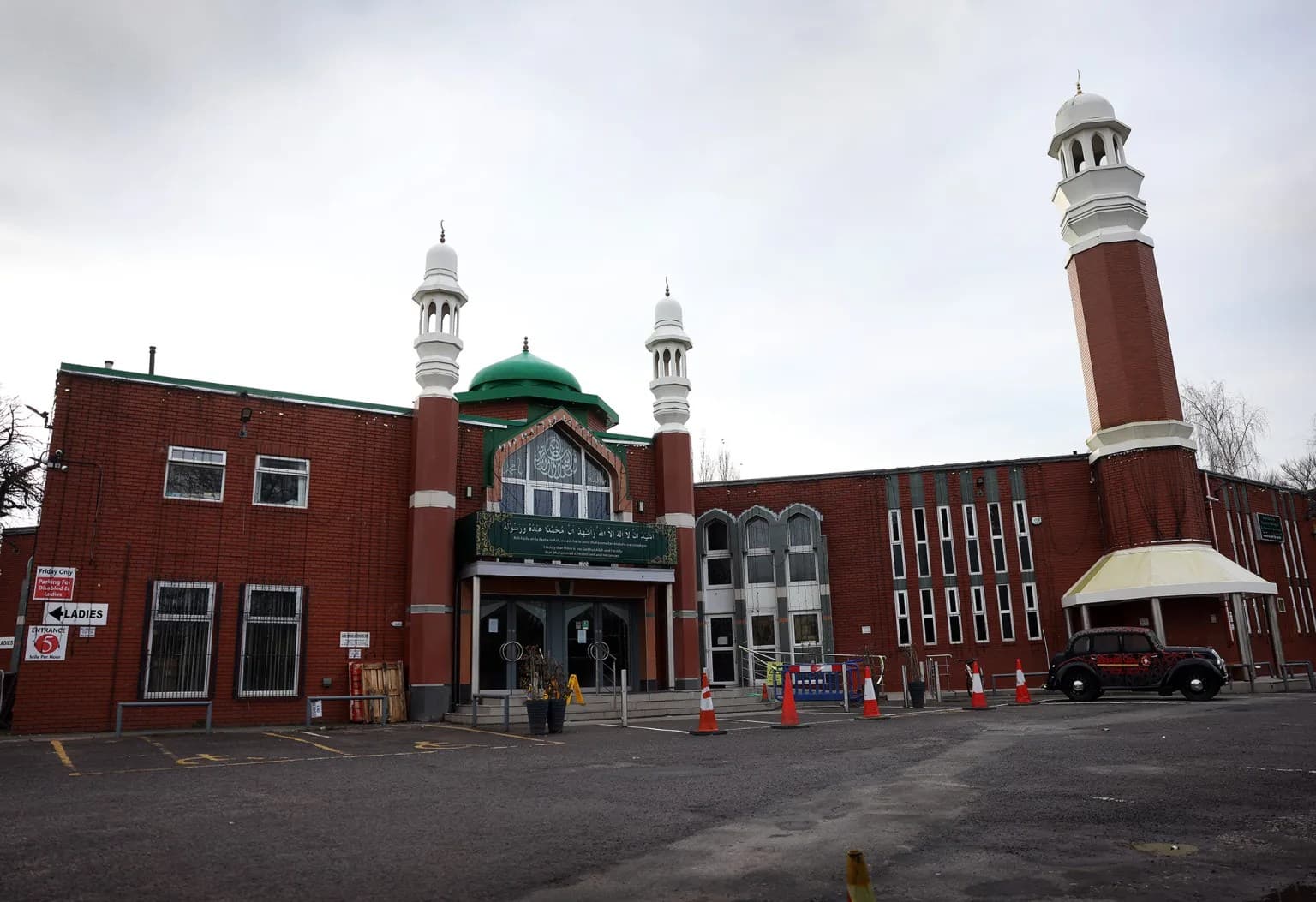 Second suspect in 20s arrested after men ‘carrying hammer, axe and knife’ entered mosque during Ramadan prayers